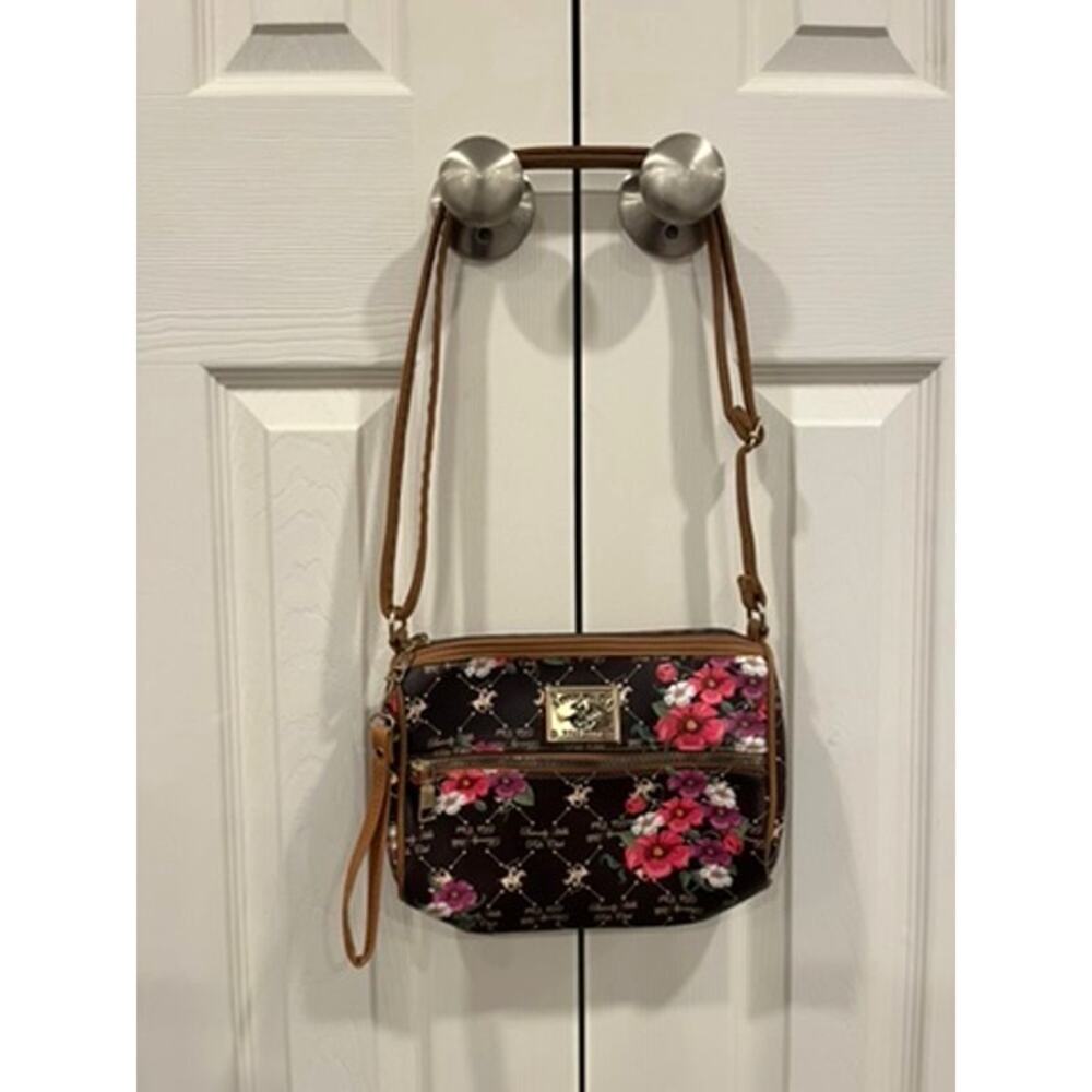 Beverly Hills Polo Club Floral Crossbody Bag